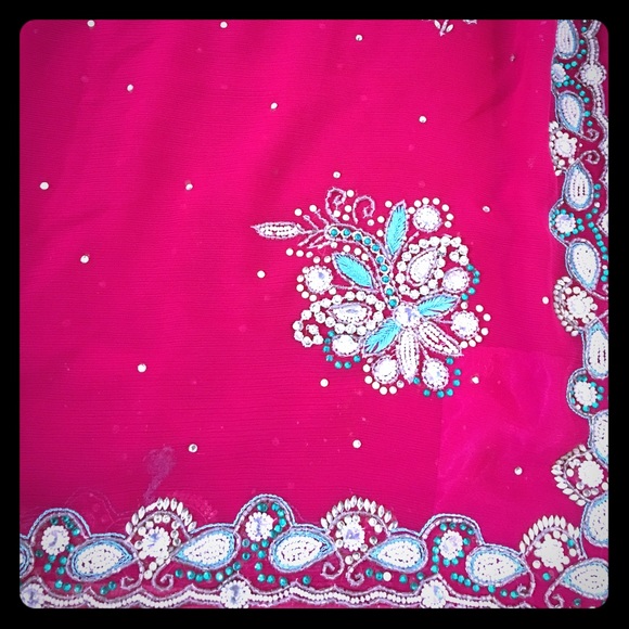 Beautiful Brand New Indian Saree/ fabric - Picture 1 of 1